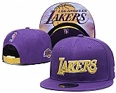 Los Angeles Lakers Team Logo Adjustable Hat YD (1),baseball caps,new era cap wholesale,wholesale hats